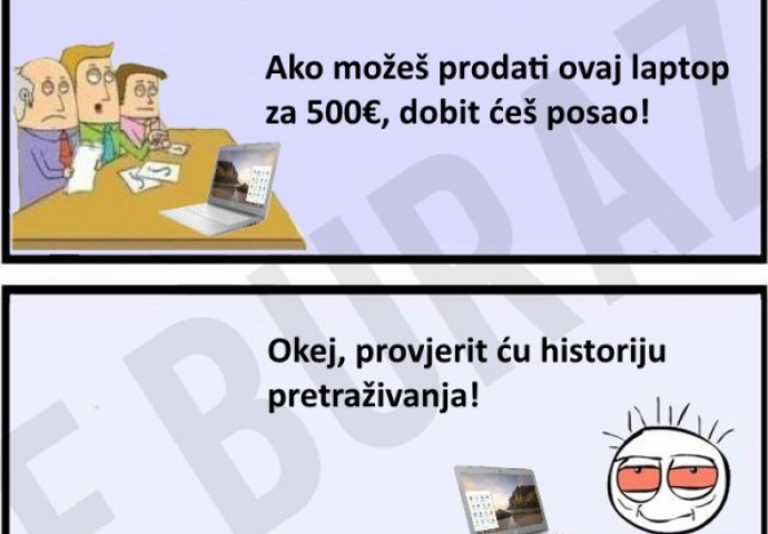 Buraz kao prodavač...