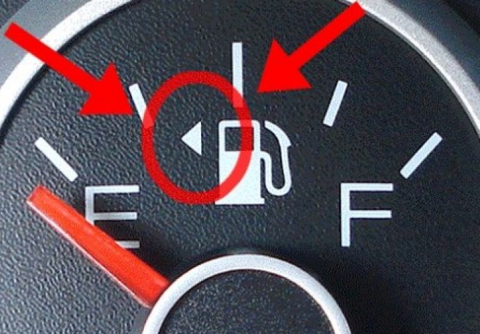 SVAKO AUTO JE IMA: Znate li ŠTA pokazuje strelica pored oznake za gorivo na instrument tabli?