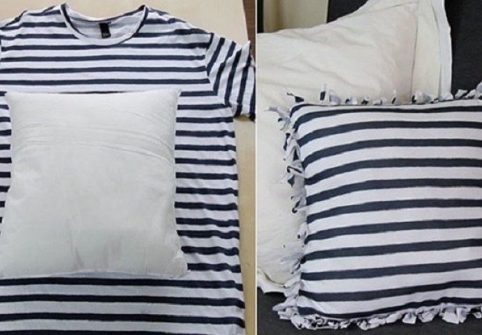 URADI SAM: 3 genijalna načina da iskoristite majice bez šivenja! (VIDEO)