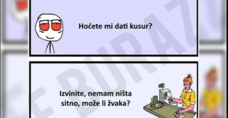 Kako Buraz traži kusur?