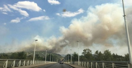 Veliki požar u Čapljini širi se prema gradu 