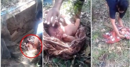 Indonezija: Tek rođena beba dva dana ležala u septičkoj jami, pa je spašena (VIDEO)