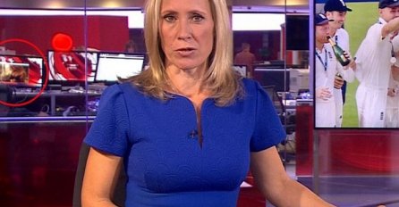 Uposlenik BBC-ja gledao 'vruće scene' iza leđa voditeljice vijesti (VIDEO)
