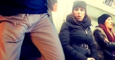 Stavio je komad drveta u gaće a onda ušao u javni prevoz, nećete vjerovati kako su reagovale žene kada su vidjele njegove hlače! (VIDEO)