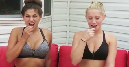 Ove dvije zgodne djevojke odlučile su da pojedu najljuću papričicu na svijetu, a onda su umalo  umrle! (VIDEO)