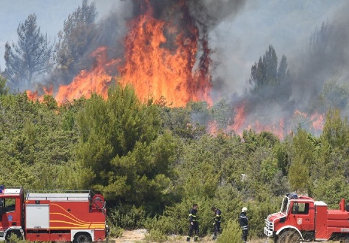 Dva aktivna požara na području Hercegbosanske županije