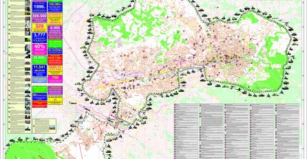 FIKRET LOGIĆ NAPRAVIO MAPU OPSADE SARAJEVA: Pogledajte detalje sa svih mjesta urbicida i masakra (FOTO)