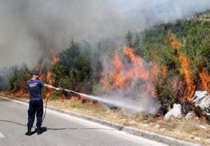 Izbio novi požar: Na terenu dvije vatrogasne ekipe