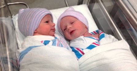PRESLATKE SU: Ove bebe su se rodile PRIJE JEDAN SAT pa se site ispričale! (VIDEO)