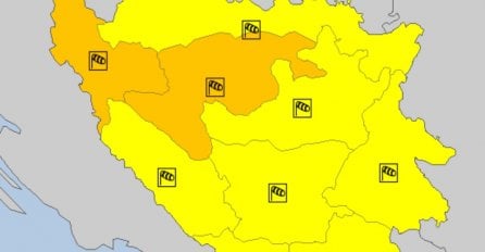 Čuvajte se novog toplinskog udara: Upaljen narandžasti metoalarm za ova područja BiH! 