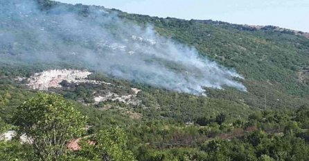 Nekoliko požara u Hercegovini još uvijek zadaje muke vatrogascima