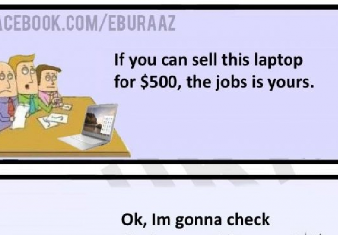 If you can sell this laptop for $500, the jobs is yours..