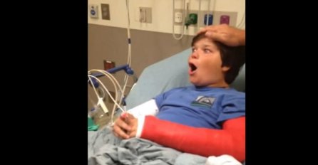 "Gdje je moja ruka": Buđenje ovog dječaka nakon anestezije će vas nasmijati do suza! (VIDEO)