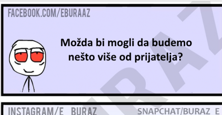 Možda bi mogli da postanemo više od prijatelja