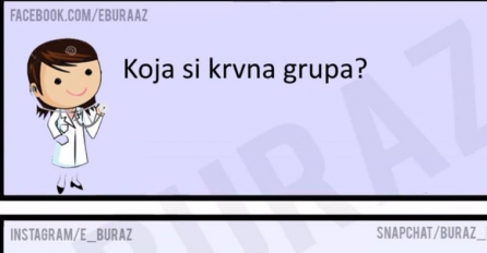 Da li znate koja je Buraz krvna grupa