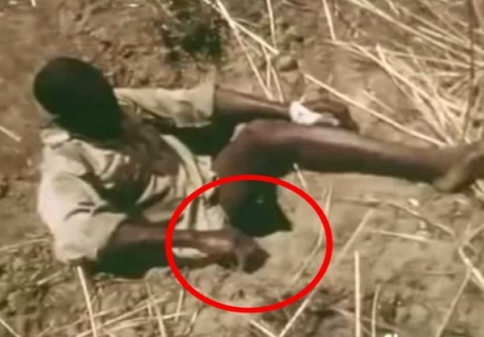 Snimak koji je šokirao svijet: Stavio je nogu u rupu, a nećete vjerovati vlastitim očima kada vidite šta je izvukao iz zemlje! (VIDEO)
