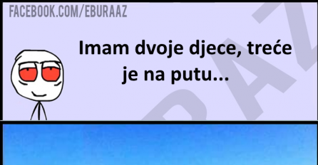 Da li znate kako će izgledati Burazovo treće dijete na putu