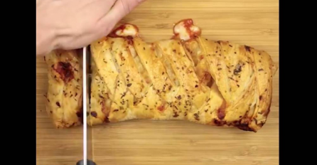 Jednostavno i ukusno: Ovakvu pizzu još niste probali! (VIDEO)
