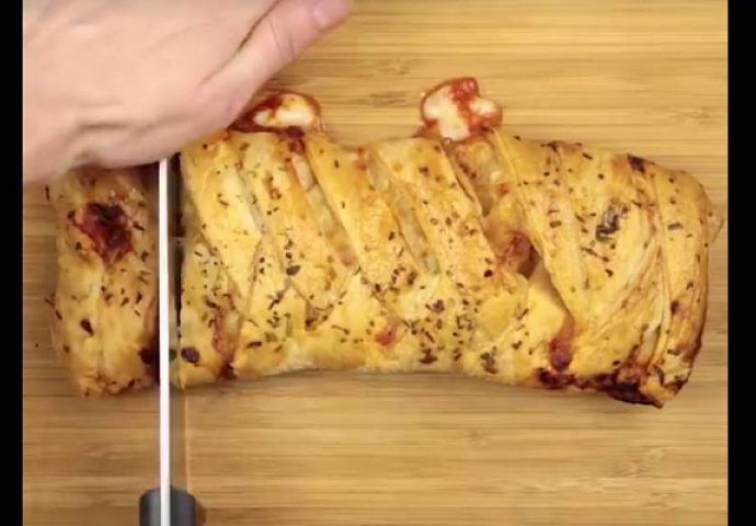 Jednostavno i ukusno: Ovakvu pizzu još niste probali! (VIDEO)