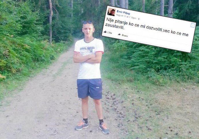 SMRT MLADIĆA IZ BIH POTRESLA REGIJU: Na Facebooku podijelio tužnu pjesmu, a onda se raznio bombom!