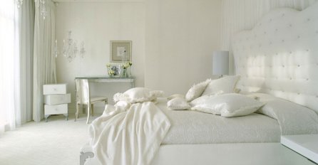 INSPIRACIJA: Bijela spavaća soba