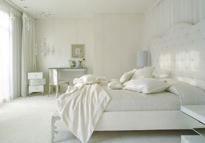 INSPIRACIJA: Bijela spavaća soba