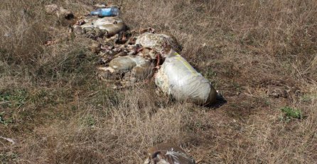 UZNEMIRUJUĆE SCENE: Sarajlije istresale ostatke kurbana u vodozaštitnu zonu (FOTO)