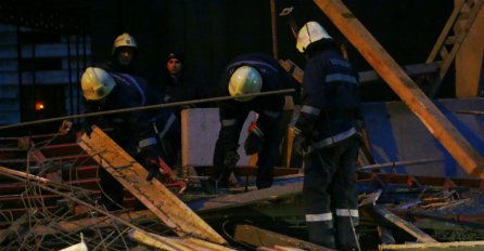 DRAMA NA GRADILIŠTU: Tri radnika teško povrijeđena nakon obrušavanja skele