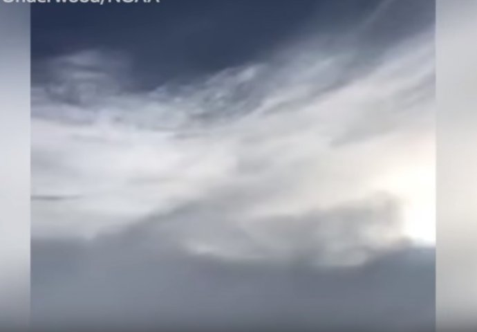 Avionom uletjeli u centar uragana Irma (UZNEMIRUJUĆI VIDEO)