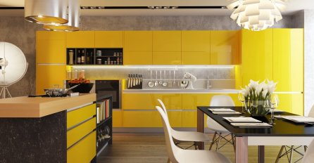 INSPIRACIJA: Dodajte žute nijanse u kuhinju! 