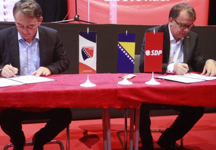 SDP BiH i DF potpisali okvirni plan zajedničkog djelovanja