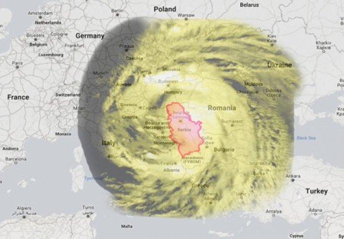 JEZIVE PROGNOZE: Da uragan Irma udari u našu zemlju, BALKAN bi bio zbrisan u sekundi, ALI IMA NEŠTO JOŠ GORE!