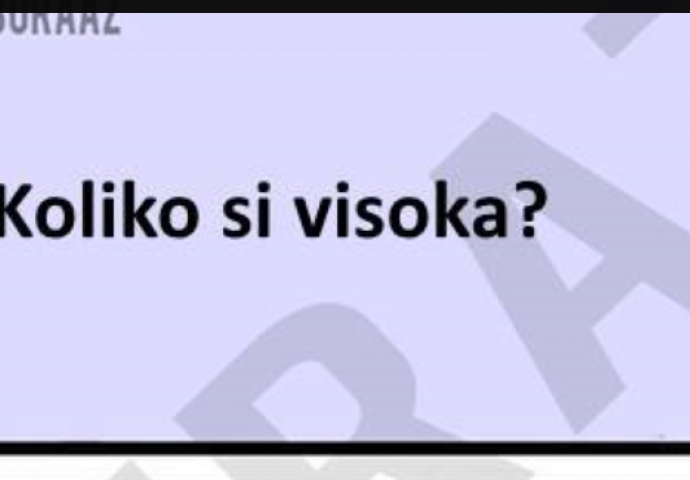 Koliko si visoka i koliko kila imaš?