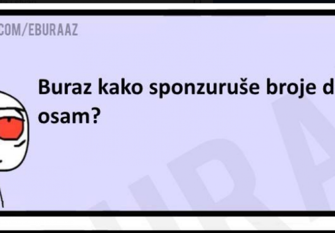 Da li znate kako sponzoruše broje do 8?