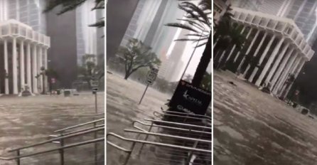 MAJAMI POTOPLJEN: Bujice na ulicama, nema žive duše, grad neprepoznatljiv ( LIVE VIDEO)