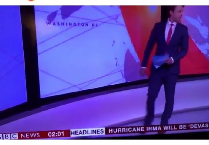 KO JE KRIV? Voditelju BBC-a dogodila se najgora moguća stvar pred kamerama i sad mu se smije cijeli svijet (VIDEO)