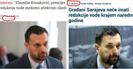 REDUKCIJE VODE U KANTONU SARAJEVO/Konaković obećanje odgodio za kraj 2018. godine; Građani potpisuju peticiju i prijete tužbom