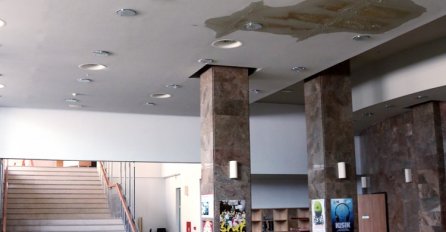 Nevrijeme poplavilo zgradu HNK Mostar, upitan daljnji rad te institucije