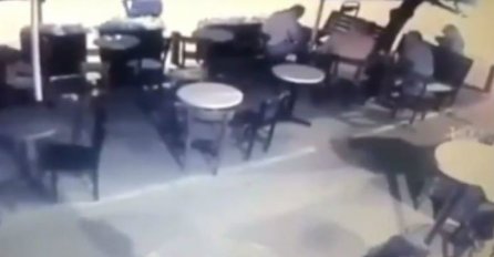 Objavljen snimak nadzornih kamera, na kojem se vidi trenutak napada Dženana K.! (VIDEO) 