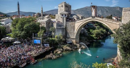 Carlton i Hunt pobjednici Red Bull Clif Diving natjecanja u Mostaru