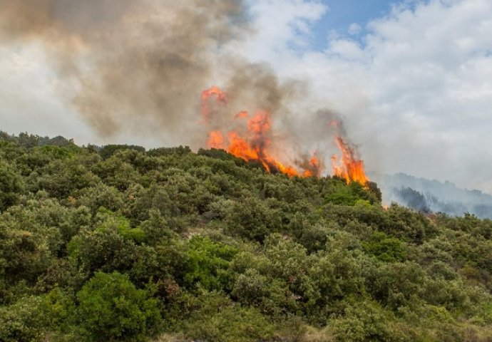 Izbio novi požar, na terenu 34 vatrogasca (FOTO)