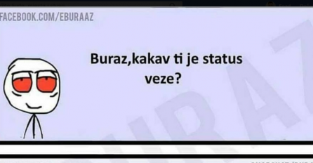 Buraz kakav ti je status veze?