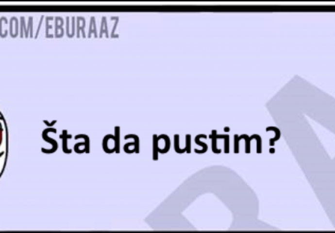 Buraz sa djevojkom nasamo