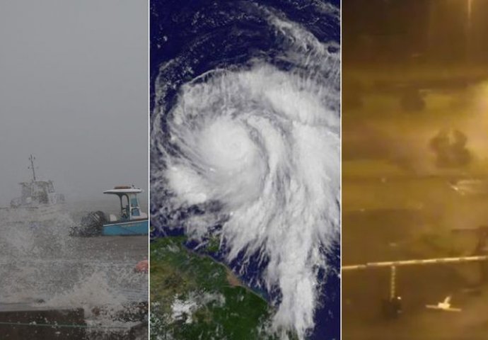 'PORUČITE SVIJETU DA JE DOMINIKA RAZORENA' Novi uragan pete kategorije strašno ojačao u samo nekoliko sati, premijer preko Twittera slao dramatične poruke