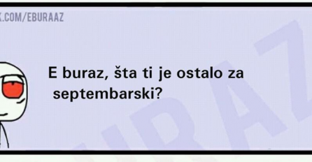 Buraz polaže ispite