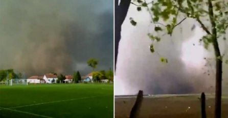 TORNADO U REGIONU: Ludi vjetar nosio je sve pred sobom, spojio nebo i zemlju, pa ostavio PUSTOŠ (VIDEO)