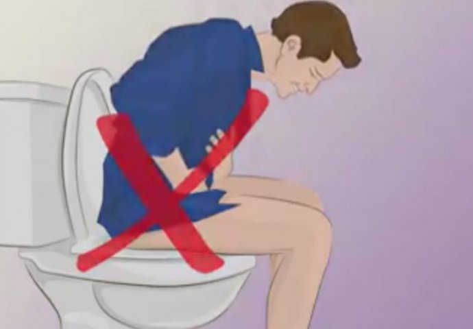 OPREZ: Nepravilno sjedenje na WC šolji može da izazove RAK debelog crijeva! OVO JE PRAVILAN POLOŽAJ!