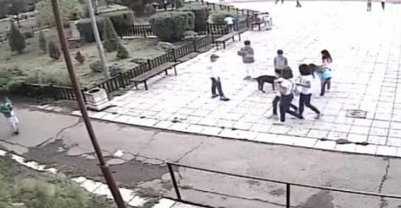STRAVIČNA SCENA: Kamere snimile kako Pitbull napada djevojčicu u školskom dvorištu (UZNEMIRUJUĆI VIDEO)