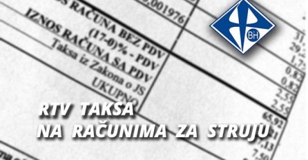 ANKETA: Plaćate li RTV taksu koja je iskazana na računu za utrošenu elektičnu energiju?