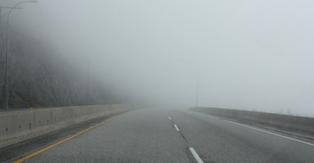 Magla smanjuje vidljivost na putu Sarajevo-Mostar